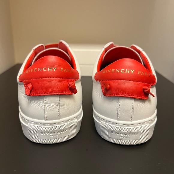 Givenchy Red/White Shoes | Urban Street Sneakers | Size 37.5 - Picture 4 of 10